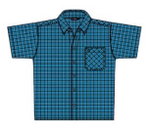 Maier Sports Reise-/Wanderhemd Claas blau/navyblau Herren